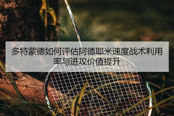 多特蒙德如何评估阿德耶米速度战术利用率与进攻价值提升